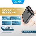 ACMIC DIGIMAX 20000mAh Powerbank Mini Fast Charging Type C