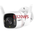 TP-Link Tapo C320WS 真2K 戶外防水防塵 WiFi無線網路攝影機 4MP 127°廣角 白色