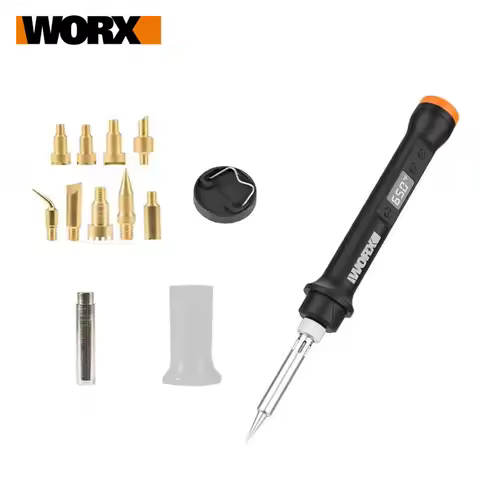 Mỏ Hàn Điều Chỉnh Nhiệt Độ Dùng Pin Worx WX744.9, 20V, Kích Thước Nhỏ Gọn, Trọng Lượng 130g