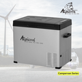 Kulkas Portable Alpicool C50 50L Freezer Mobil Campervan Motorhome Hitam dan Perak