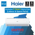 Haier HSU-09LTF18 1HP Non-Inverter Air Conditioner - Pendingin Udara Portabel dengan Kapasiti Dingin 2.64kW