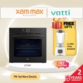 Vatti O755P Ketuhar Terbina Dalam 75L, Digital Soft Touch Control, 3D Convention Baking