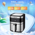 Nồi Chiên Không Dầu BlueStone AFB-5885 6.5L - Bạc, 1500W, 24 tháng bảo hành