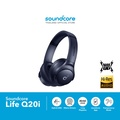 Anker Soundcore Q20i หูฟังครอบหู ANC ดำ, น้ำเงิน, แดง