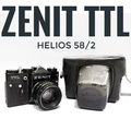 กล้องฟิล์ม Zenit TTL 35mm SLR กล้องรัสเซียคลาสสิก