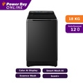 Haier HWM180-B2158B เครื่องซักผ้าฝาบน