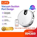 ilife V5s Robot Vacuum Cleaner - Pembersih Serbaguna dengan Teknologi Wi-Fi dan Kapasiti Debu 300ml