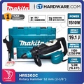 Makita HR5202C Corded Rotary Hammer 1510W, Biru, 52mm (2-1/16")