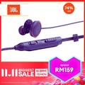 JBL Quantum 50 Headset Gaming In-ear Berkabel - Purple, Black, White