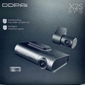 DDPAI X2S Pro Dual Channel Dashcam 140° Sudut Pandang Depan dan Belakang dengan WiFi, GPS, dan Perekaman QHD