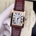 Cartier Tank Must de Cartier WSTA0052 - Jam Tangan Kuarsa Berbahan Stainless Steel 25.5mm