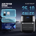 Electrova Ecowell Series 5.5L Penggoreng Udara Besar (Frying, Baking, Grilling, Roasting)