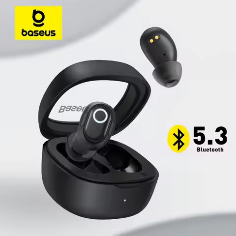 Tai Nghe Không Dây Baseus WM02 Bluetooth 5.3 TWS, Kích Thước Nhỏ Gọn, Trọng Lượng 33g