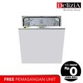 Mesin Cuci Piring Delizia DDWG12-3X, Kapasitas 12 Tempat Setting, Stainless Steel, Free Standing