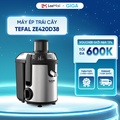 Máy Ép Trái Cây Tefal ZE420D38 - 0.95L, Inox, 2 Tốc Độ + Nhồi