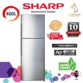 Sharp SJ406MSS Peti Sejuk 2 Pintu 400L Stainless Steel