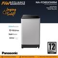 Panasonic NA-FD85X1HRM 8.5kg Top Load Inverter Washing Machine - Light Grey