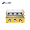 Kompor Panggang Sanex KP-03, 3 Tungku untuk Memanggang Sosis, Sate, Ikan, dan Daging