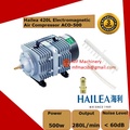 Hailea ACO-500 Kompresor Udara Elektromagnetik 280 L/min, Warna Silver Black