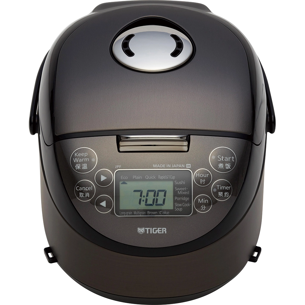 Nồi cơm điện tử cao tần Tiger JPF-A55W-W 0.5 lít, Trắng