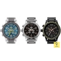 Nixon 51-30 Chrono A083-1062 - Jam Tangan Diving Lelaki 51mm Hitam Kuarsa