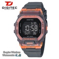 Jam Tangan Digital Pria Digitec DG-5169, Anti Air 10 Bar, Resin Case & Rubber Strap