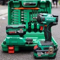 Máy siết bulong WORKFIX WF-IW450N đầu 2 trong 1 Lực siết 450Nm, Pin Lithium-Ion 21V