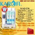 Máy lọc nước Karofi KAQ-U96 - 10 cấp lọc, công nghệ RO, âm tủ bếp, Việt Nam sản xuất