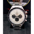 Omega Speedmaster Professional Moonwatch - Jam Kronograf Keluli 42mm Hitam