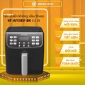 Nồi Chiên Không Dầu Sharp KF-AF55EV-BK 5.5L - Màu Đen