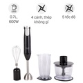 Máy xay cầm tay Panasonic MX-SS1BRA - 600W, 5 tốc độ, cối xay 700ml, màu đen