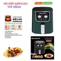 Nồi Chiên Không Dầu Nineshield KB-5001M 5.2L Đen Bóng