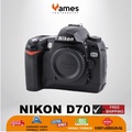 Nikon D70 DSLR Camera - APS-C Sensor, 6.1MP, Nikon F Mount