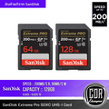 SanDisk Extreme PRO SDXC UHS-I 256GB การ์ดหน่วยความจำ Class 10 U3 V30