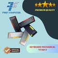 GAMEN Titan V Keyboard Gaming Mechanical 60% Layout RGB Outemu Blue Switches