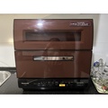 Máy rửa chén Panasonic NP-TR8 - 6 bộ, màu trắng/mận chín, kích thước 550x347x564mm