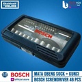 Bosch X-Line 46 Pcs Mata Obeng Set - Impact Wrench