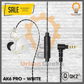 QKZ AK6 Headset In-Ear HIFI Sport Earphone Super Bass dengan Mikrofon - Hitam