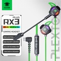 Plextone RX3 PLUS RGB Gen4 Tracker Esport Earphone with Mic - In-ear Wired Earphone