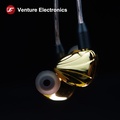 VE SIE หูฟัง IEMs 1 ไดรเวอร์ Dynamic สีทอง