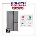 Polytron PRS 550T Kulkas Side By Side 3 Pintu Belleza Inverter