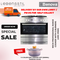 Lebensstil Kollektion LKRC-9150G 90cm Freestanding Range Cooker - Professional Series, Silver