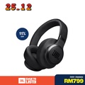 JBL Live 770NC Headphone Over-Ear NC - Hitam, 40mm Driver, Bluetooth 5.3, ANC, 65 Jam Bateri