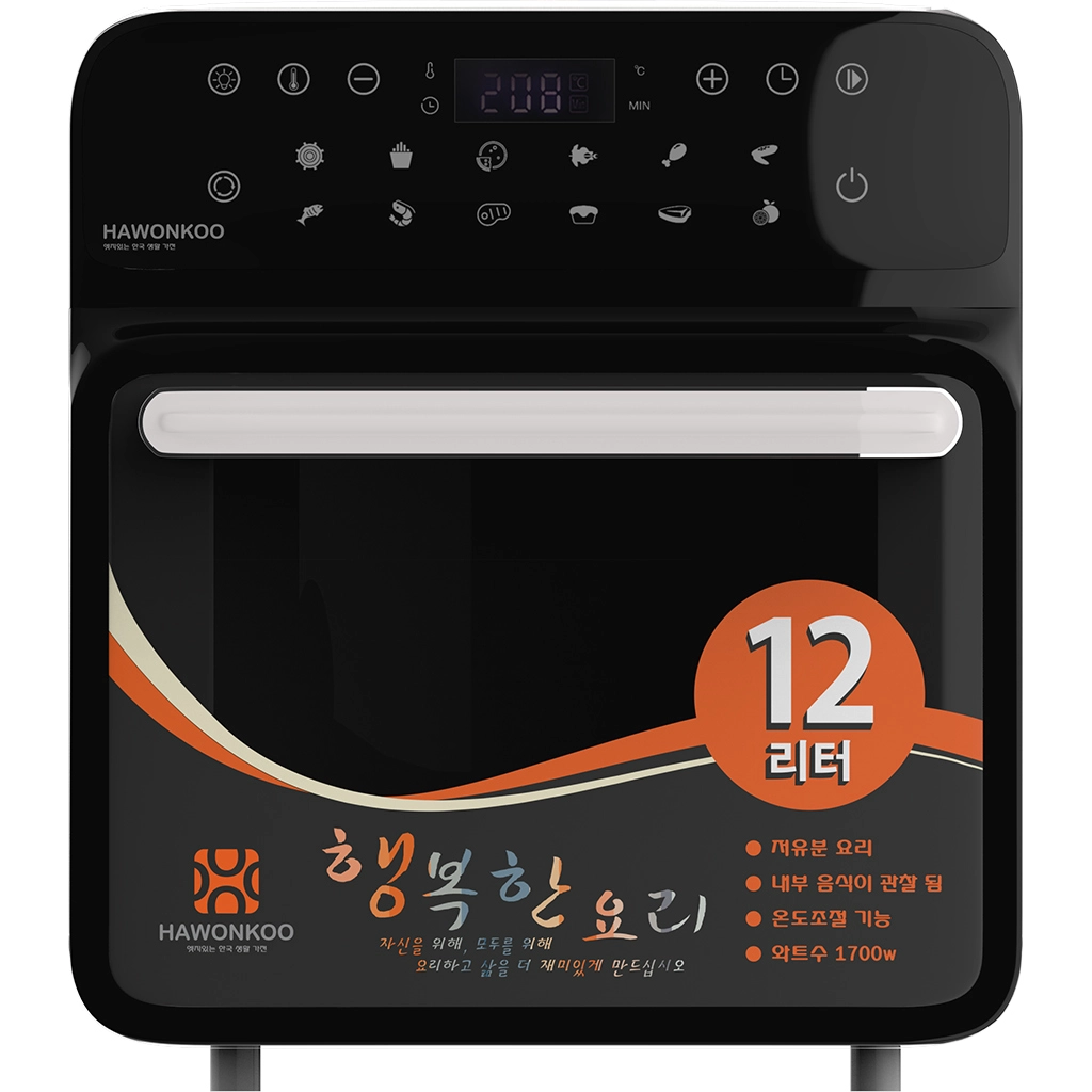 Nồi chiên không dầu Hawonkoo AFH-128-W 12 lít, màu trắng