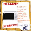 Lò vi sóng Sharp R-G226VN-S 20 lít có nướng - Bạc