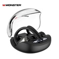 Monster Open Ear 202 TWS Bone Conduction Bluetooth Earphone - Hitam, IPX7 Waterproof