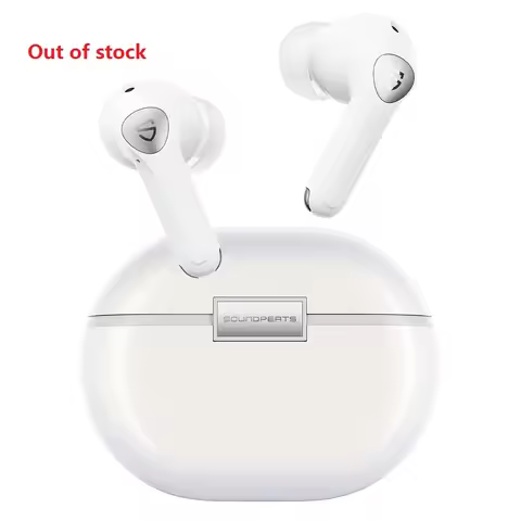 SoundPEATS Air4 Pro - In-ear Headphones dengan ANC 45dB, Bluetooth 5.3, dan Bateri Hingga 26 Jam (Yellow, White, Black)