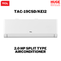 TCL 2.0HP KEI Series AI Full DC Inverter Split Type Air Conditioner - TAC-19CSD/KEI2