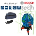 Bosch GLL 50-15 XG Laser Line Level Hijau Waterpass 50 Meter