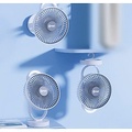 Quạt Điện Comet CRF1606 - 16 Inch, Đen, Treo Tường/Để Bàn